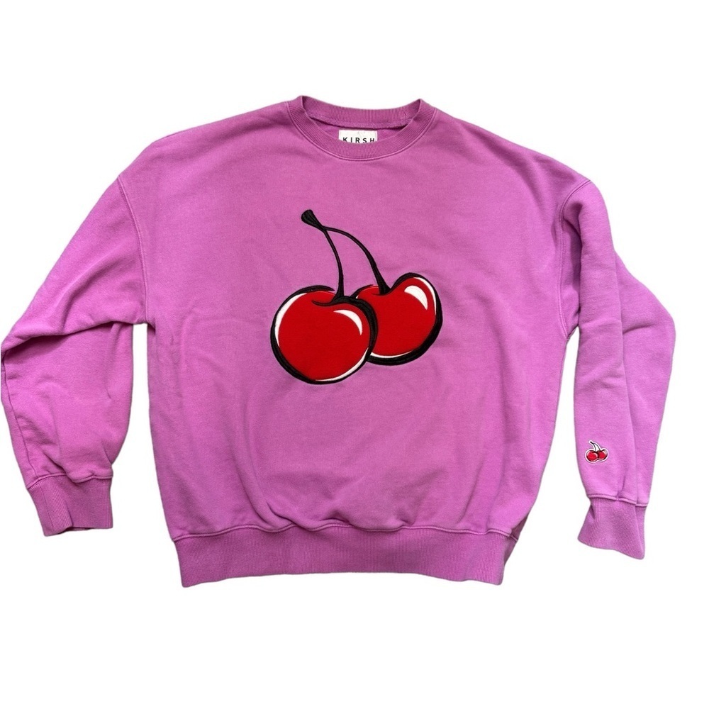 Kirsh size 1 or S Small cherry sweatshirt hoodie crewneck top Valentine's Day‌